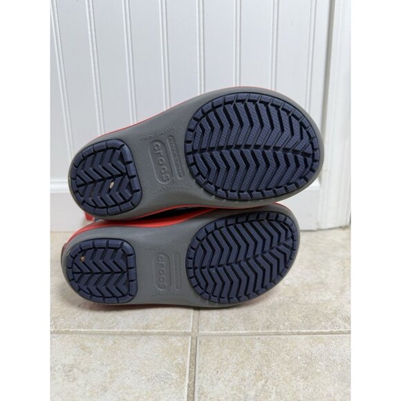 Crocs Unisex-Child LodgePoint Snow Boot Size J2 - Picture 9 of 10